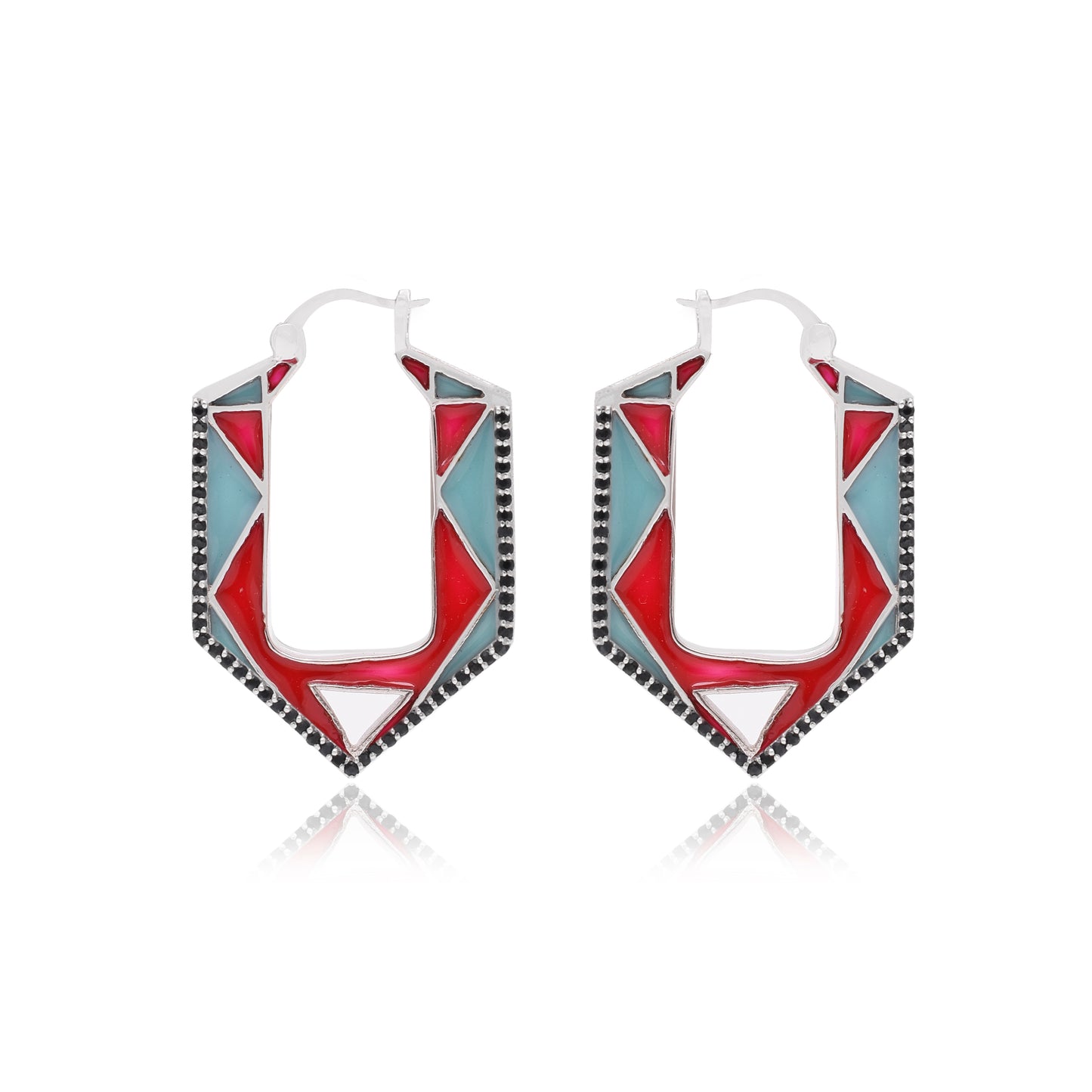 Triad Echo Earrings