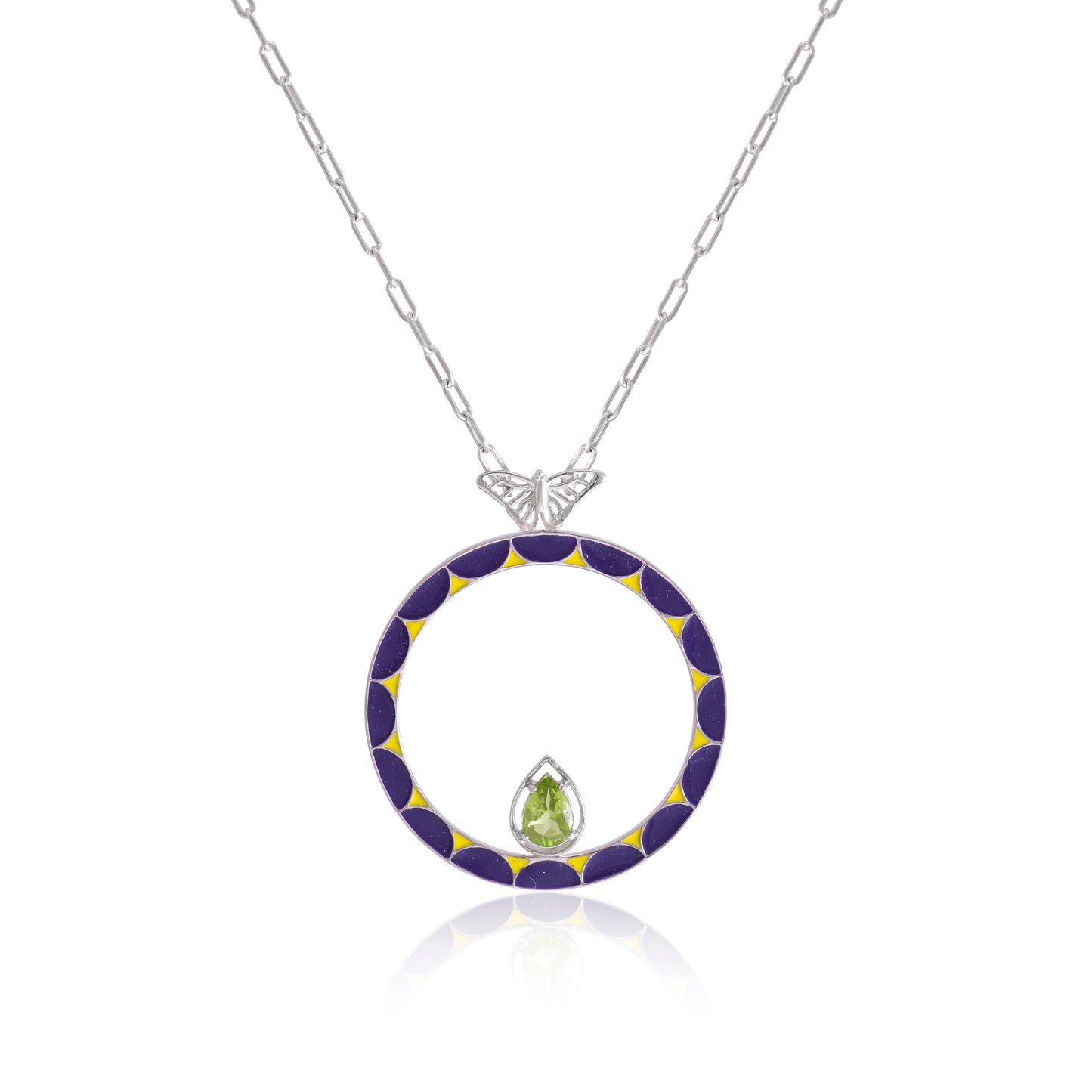 Celestial fire pendant
