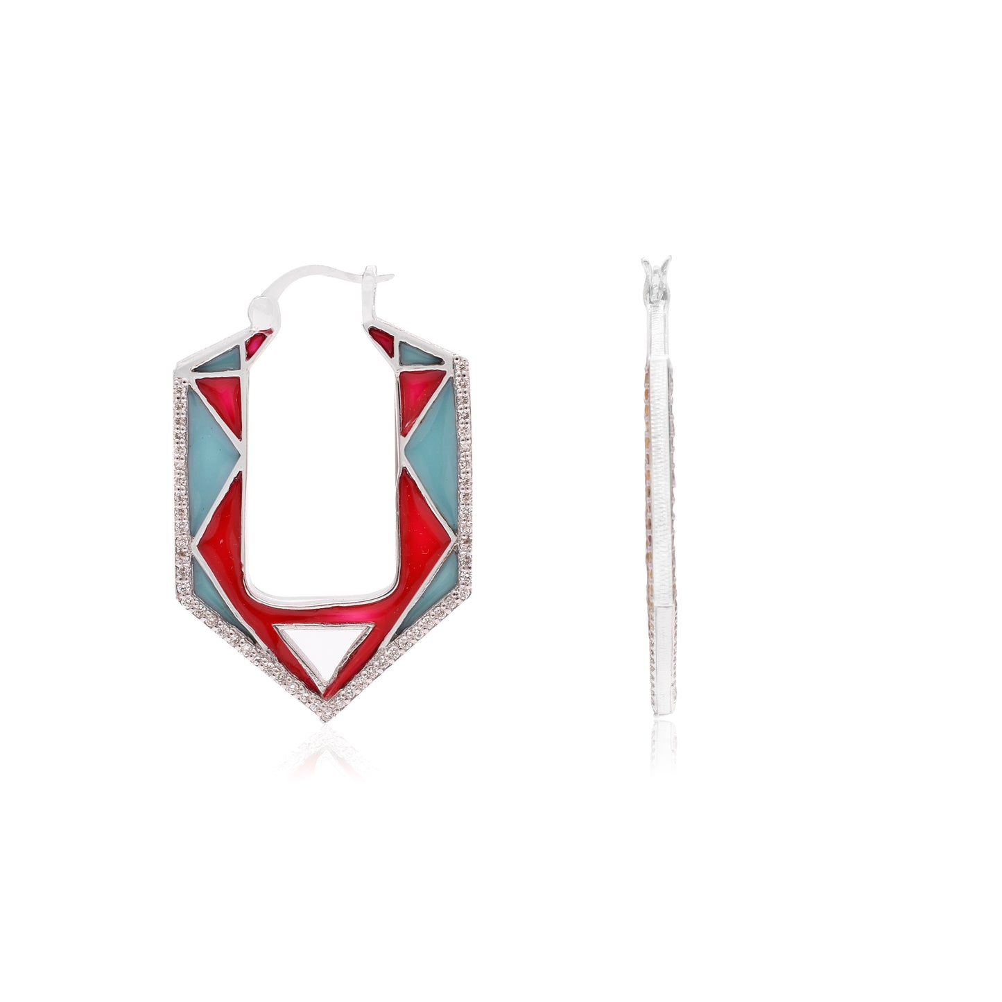 Triad Echo Earrings