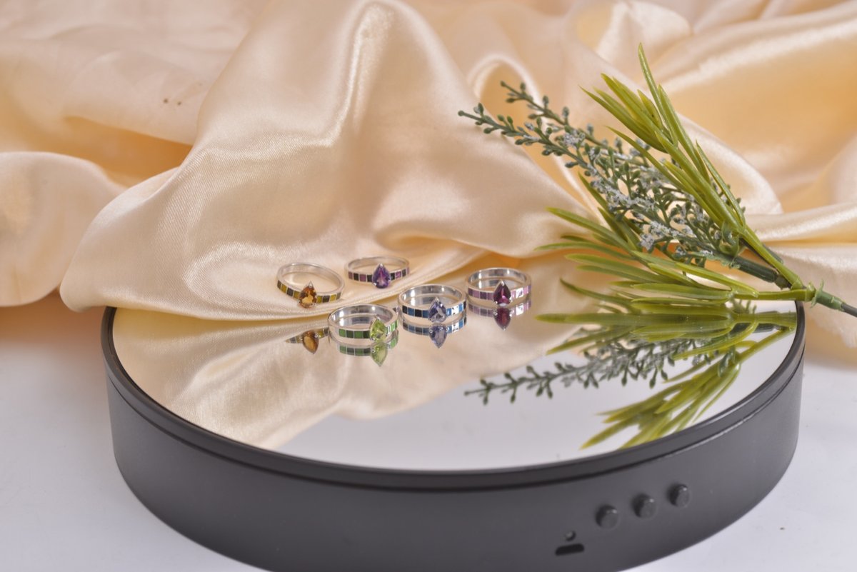 Enchanted Pear ring