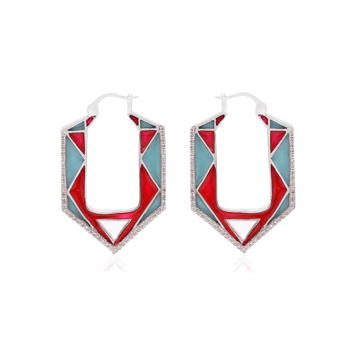 Triad Echo Earrings