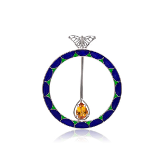 Celestial Halo Brooch