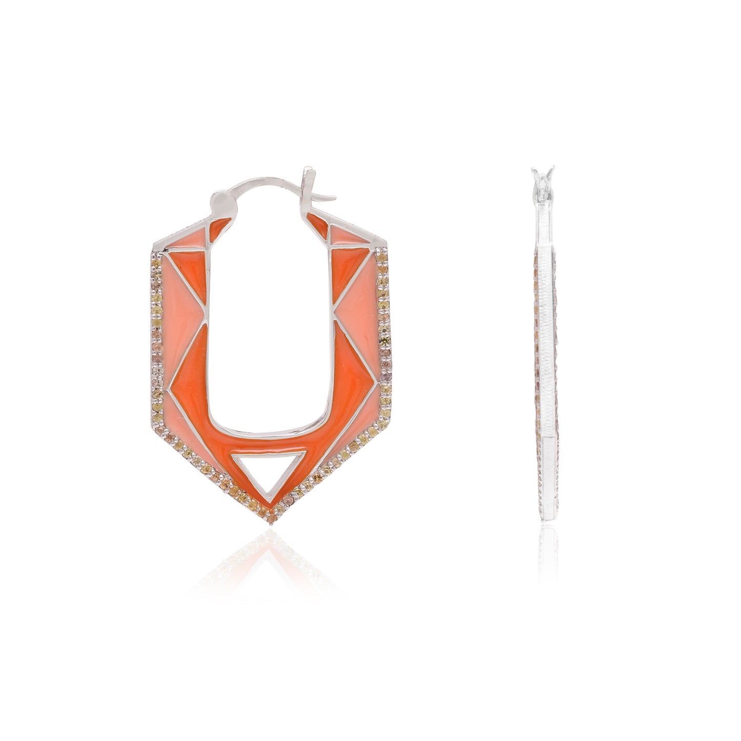 Triad Echo Earrings