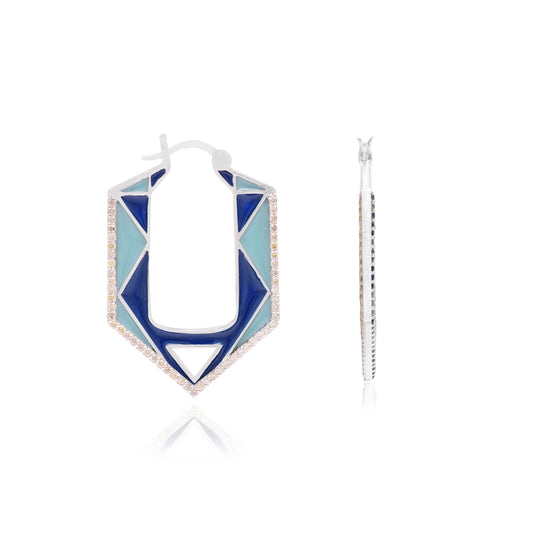 Triad Echo Earrings