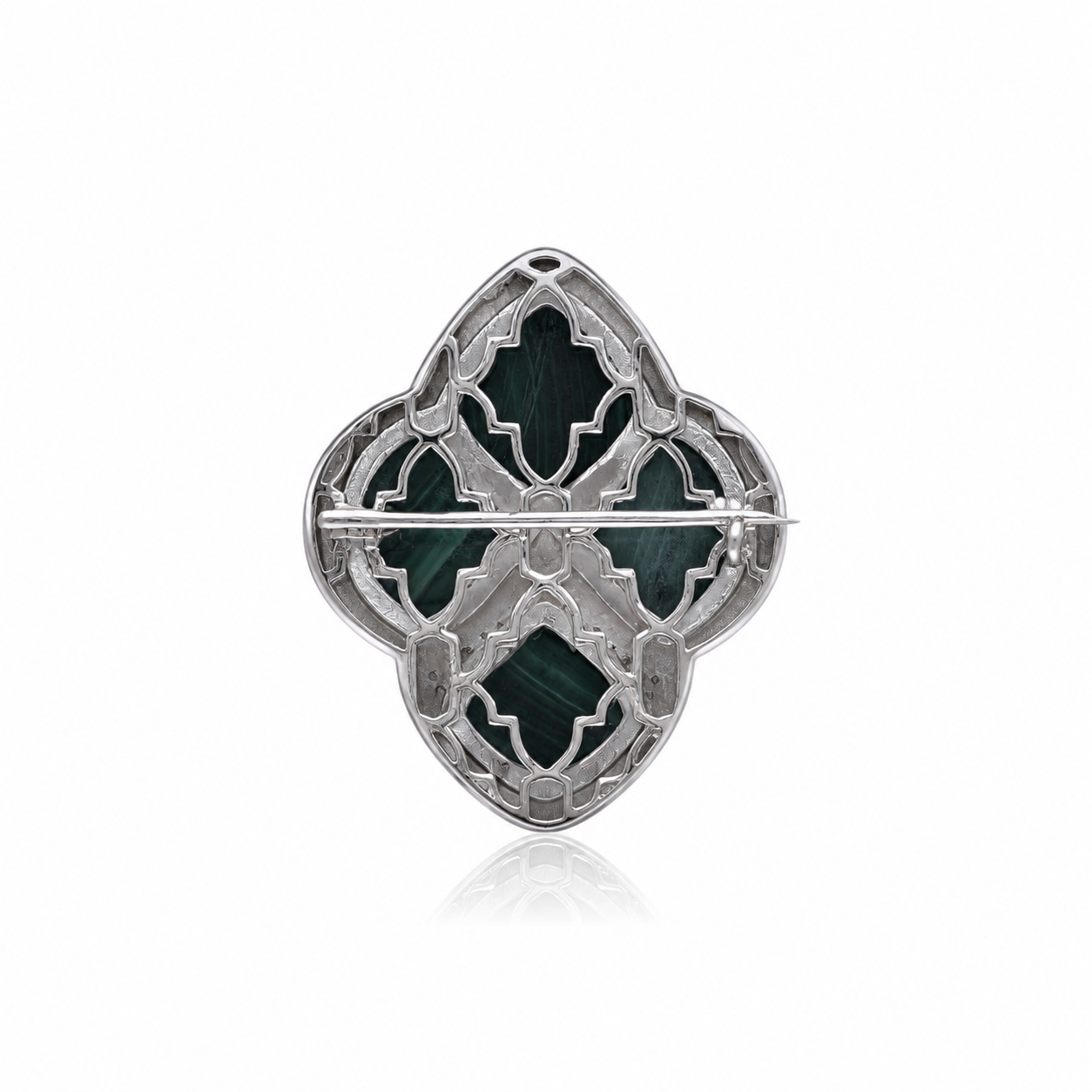 Quatrefoil brooch