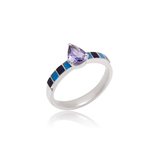 Enchanted Pear ring
