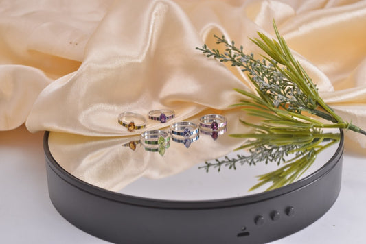 Enchanted Pear ring